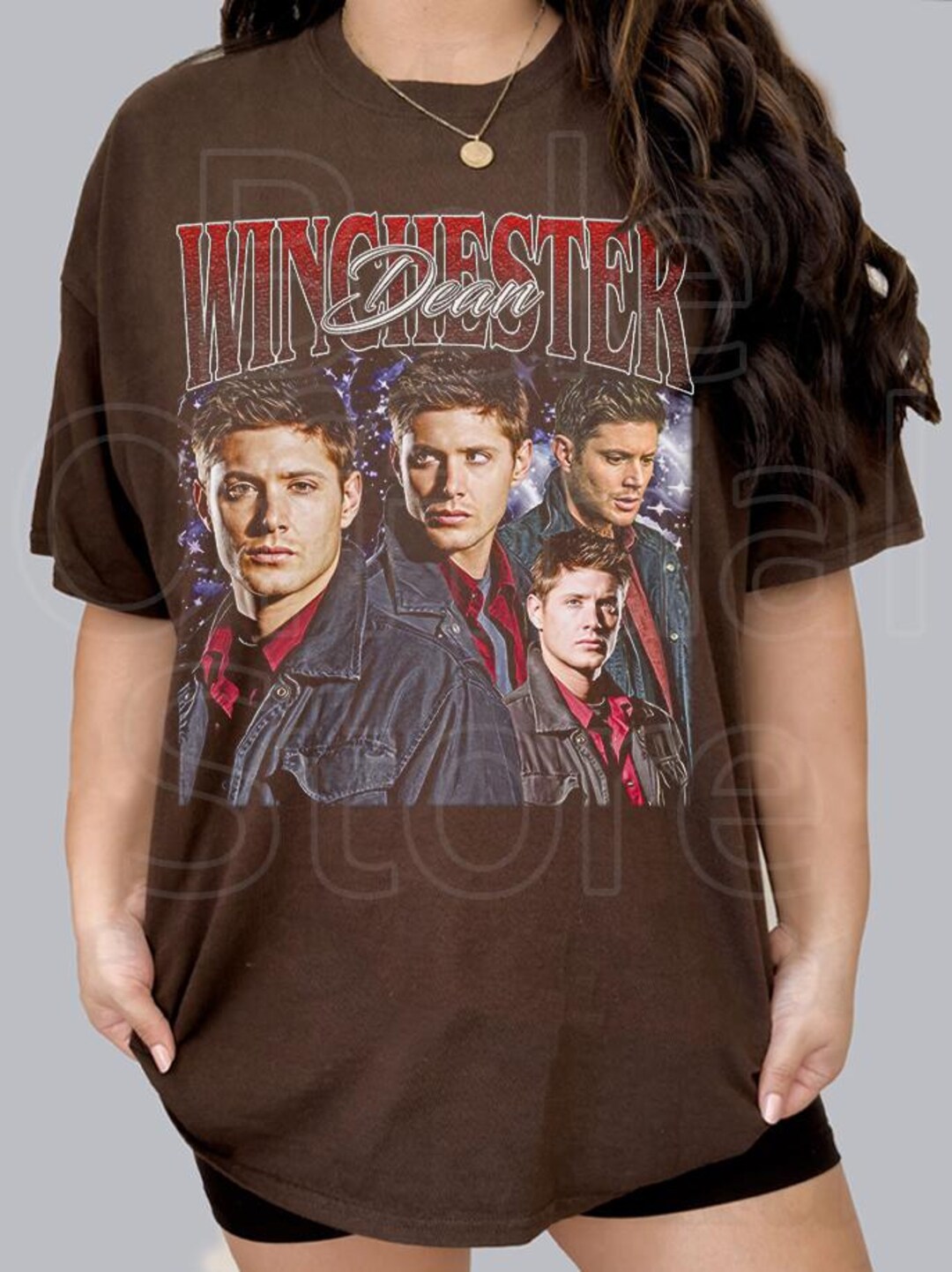 レア 古着 SUPERNATURAL Tシャツ / Lサイズ Dean Winchester Shirt for Supernatural Fan Vintage Classic 90s