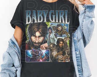 Jayce Arcane Baby Girl Tee, Jayce Arcane Shirt, Jayce Arcane Merch, Pop Culture Shirt, Jayce x Viktor, Arcane, Jaycepfp, Girl Dinner