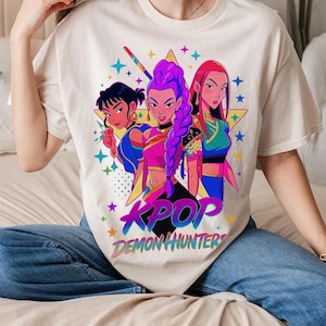 Kpop Huntrix Shirt, Kpop Demon Hunters Shirt, Kpop Huntrix Tee, Mira, Rumi, Zoey, Derpy Tiger Tee, Gift for Huntrix fans, Saja Boys Fans