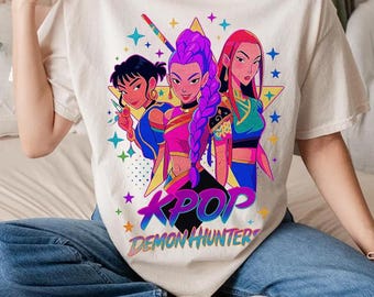 Kpop ハントリックス シャツ、Kpop デーモン ハンター シャツ、Kpop