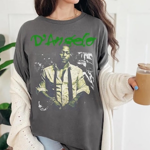 Camiseta D'Angelo, Brown Sugar, camiseta vintage de rap, música R&B de los 90 y los 2000, neo soul, camiseta musical, camiseta D'Angelo Memories imagen 3