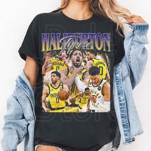 Tyrese Haliburton shirt, Classic Vintage Tyrese Haliburton T Shirt, Tyrese Haliburton Vintage Graphic Unisex T Shirt, Basketball shirt