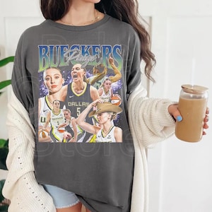 Paige Bueckers Vintage Shirt Dallas Woman Basketball image 4