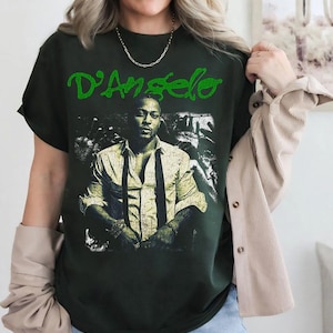 Camiseta D'Angelo, Brown Sugar, camiseta vintage de rap, música R&B de los 90 y los 2000, neo soul, camiseta musical, camiseta D'Angelo Memories imagen 1
