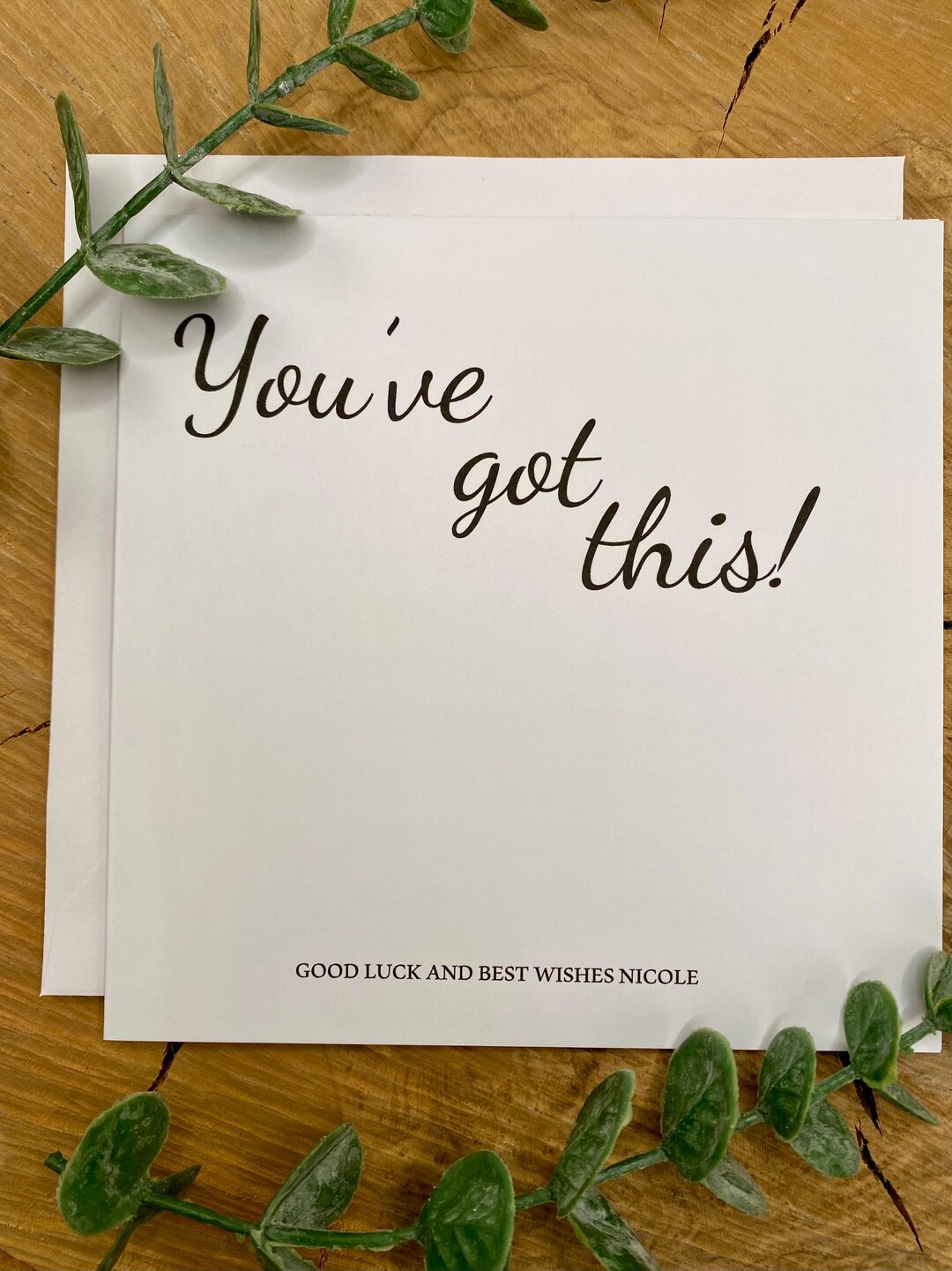 Personalised You've Got This Card | Good Luck Card | Best Wishes Card ...