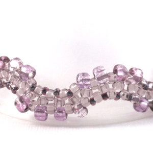 Shades of Purple Wave  Bracelet - 1413