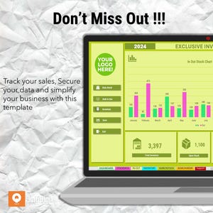 Inventory Tracker Excel VBA, Inventory List, Business Stock Management ...