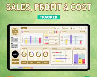 Sales Tracker Excel Spreadsheet: Small Business Template