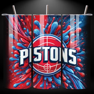 Basketball 20oz Skinny Tumbler Wrap PNG, Sport Mascot Tumbler Seamless Design, 20oz Sublimation Tumbler Digital Download Template