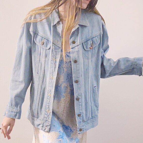 Vintage Lee Light Wash Denim Jacket