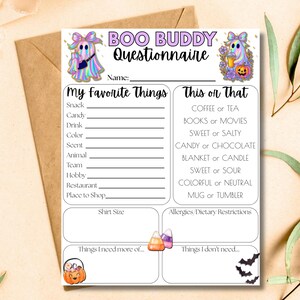 Halloween Boo Buddy Kit You’ve Been Booed Gift Tags Boo Buddies ...