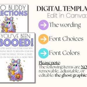 Halloween Boo Buddy Kit You’ve Been Booed Gift Tags Boo Buddies ...