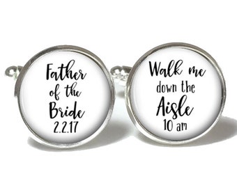Father of the Bride Cuff Links (715)