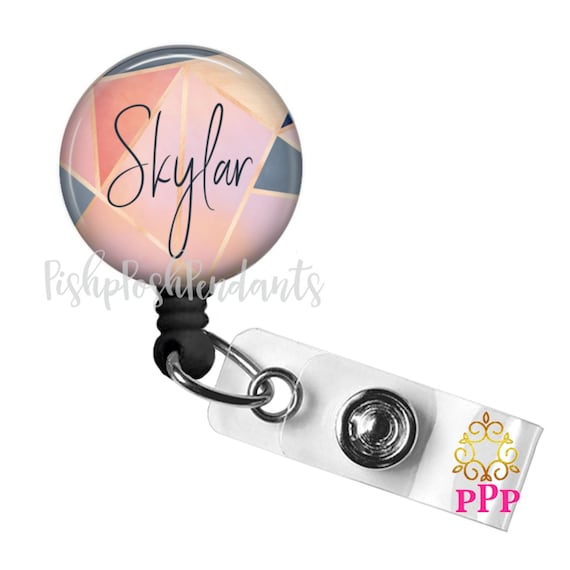 Your Photo Personalized Retractable Badge Reel ID Holder
