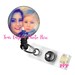 Custom Photo Badge Reel Add Your Photo Retractable Badge Holder