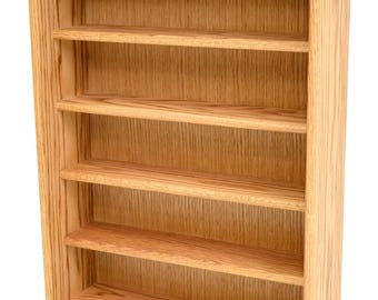 Shelf-Style Wooden CD Storage Rack - 02 Series