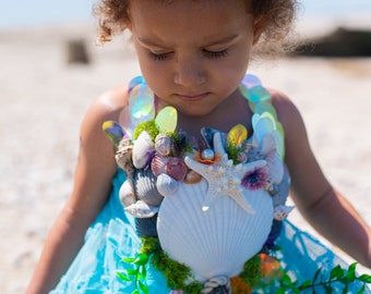 Mermaid Dress ஒ Mermaid Top ஒ Toddler ஒ Costume, Mermaid Photoshoot, Child Children Mermaid Top