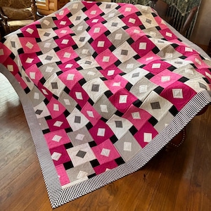Checkered Pink Quilt