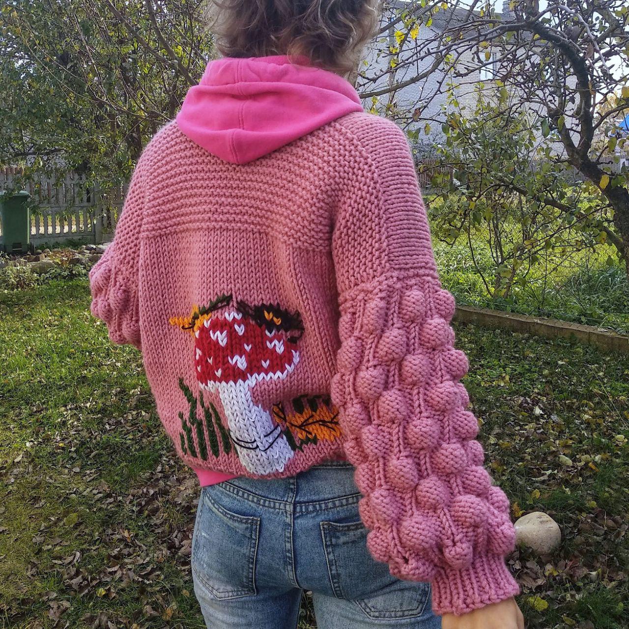 Bubble Crop Cardigan - Etsy