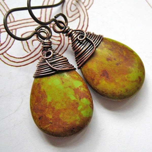 Celtic Moss.  Green Turquoise