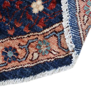10x10 Deep Red Mamluk Round Area Rug - Deep Red Blue Turkish Style ...