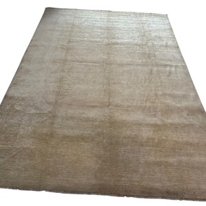 8x12 Beige Persian Area Rug - Afghan Hand Knotted Veg Dye Wool Oriental Area Rug - Rugs for Living Room - Bedroom Rug
