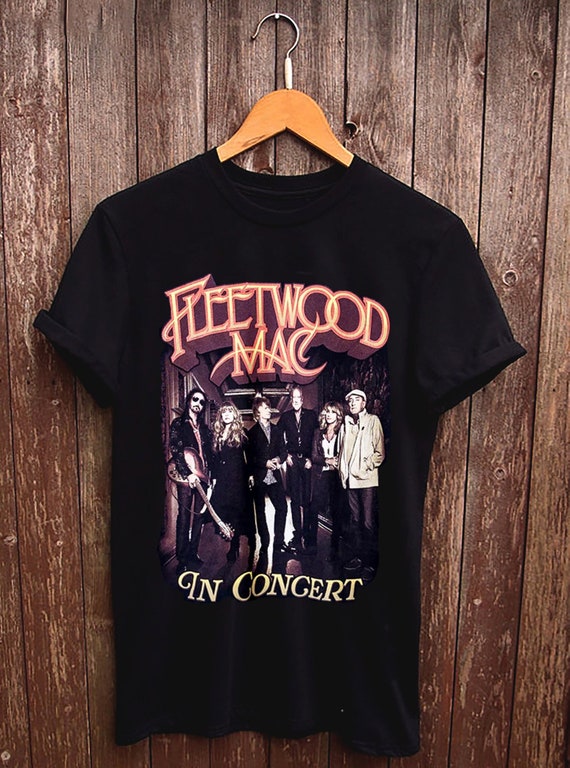 Vintage Fleetwood Mac T-Shirt, Fleetwood Mac In Co