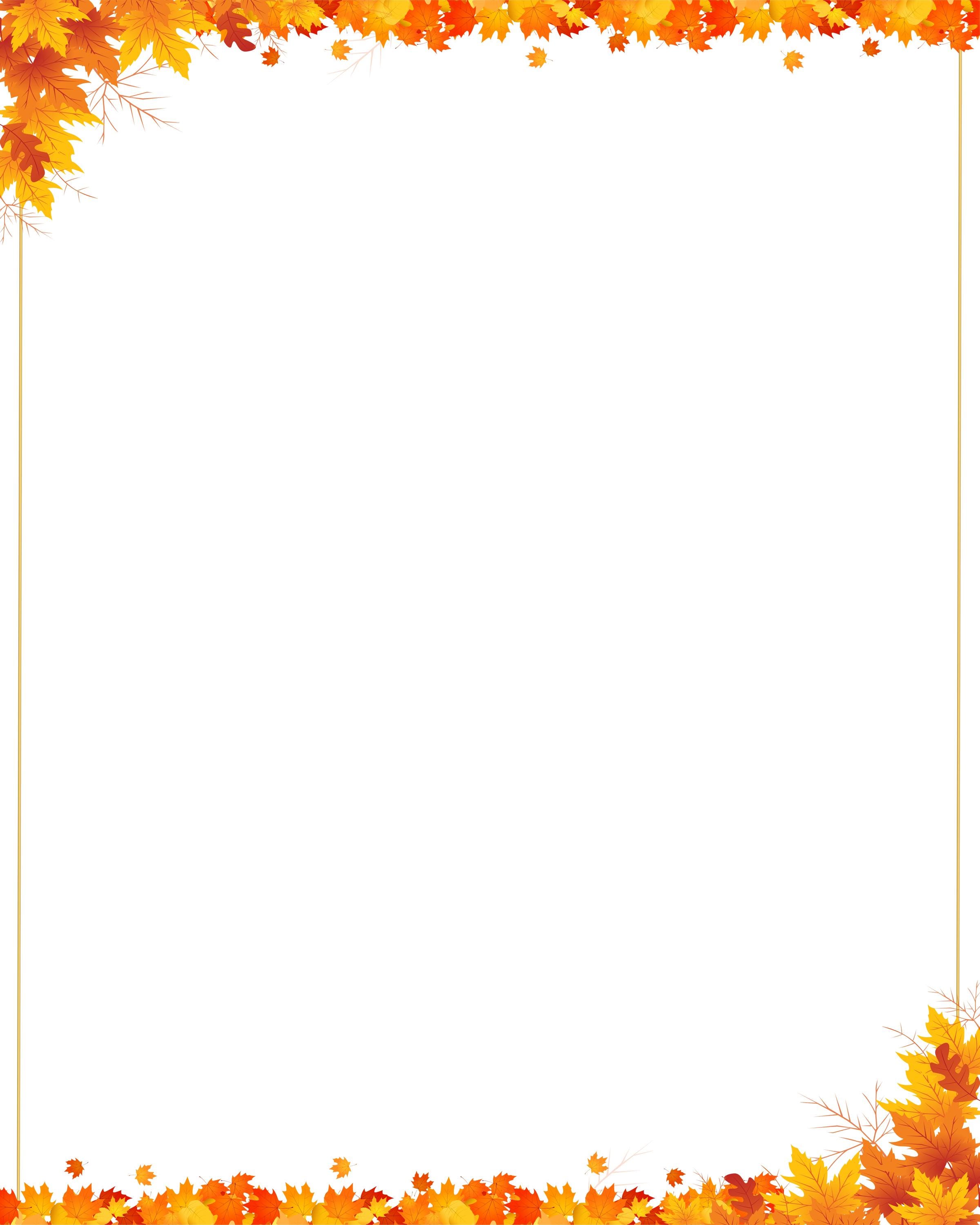 Autumn Design Frame: Birthday Invitation or Decoration for Any Design Autumn Design Frame: Birthday Invitation or Decoration for Any Design