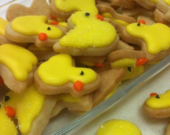 MINI SUGAR COOKIES, Duck Itty Bitty Sugar Cookies, 1/2 Pound