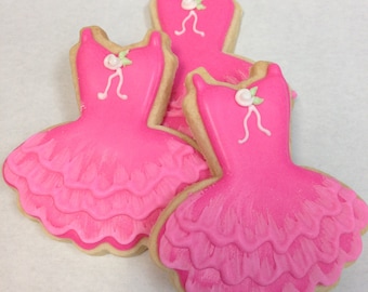 TUTU CUTE Sugar Cookie Party Favors, 1 Dozen