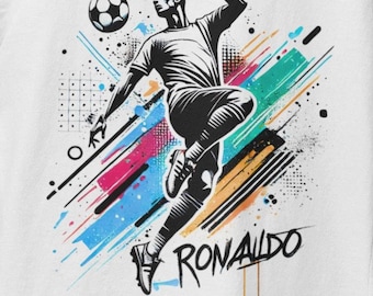 Voetbal-T-shirt Cristiano Ronaldo: fankleding GEIT