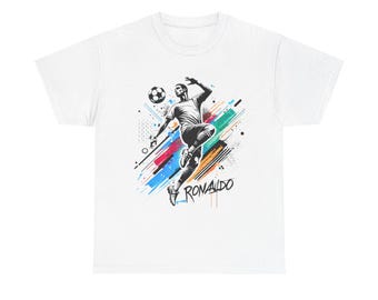 Cristiano Ronaldo-T-shirt: voetbalfankleding