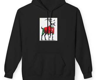 Cristiano Ronaldo GOAT Soccer Hoodie | Portugal Jersey Fan Hoodie