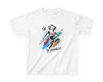 Cristiano Ronaldo Kids T-Shirt: Soccer Fan Apparel