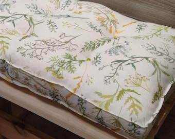 Custom Bench Cushion - Indoor & Outdoor Seat Pad - Window Seat Cushion - Dining Bench Cushion