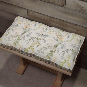 Cojín de banco personalizado - Cojín de asiento para interior y exterior - Cojín de asiento de ventana - Cojín de banco de comedor