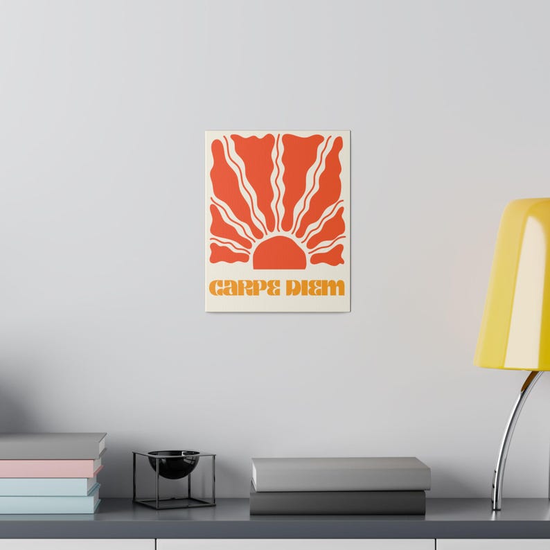 Carpe Diem and Sun Graphic Design Invite You to Seize the Day Vintage