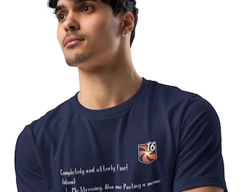 Eco-T-Shirt Unisex--FFXIV--"Vollständig und äußerst fein"