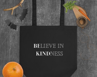 Öko-Einkaufstasche aus Bio-Baumwolle (Be Kind)