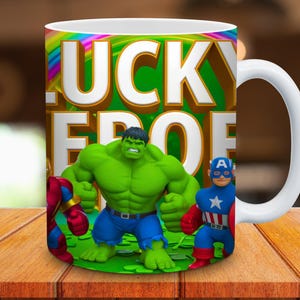 Cartoon St Patricks mug design mug wrap png best selling mugs Comic mug wrap sublimation cartoon character mug sublimation designs
