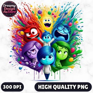 Cartoon PNG, Birthday, Digital design PNG file for sublimation, High Resolution, Instant Digital Download