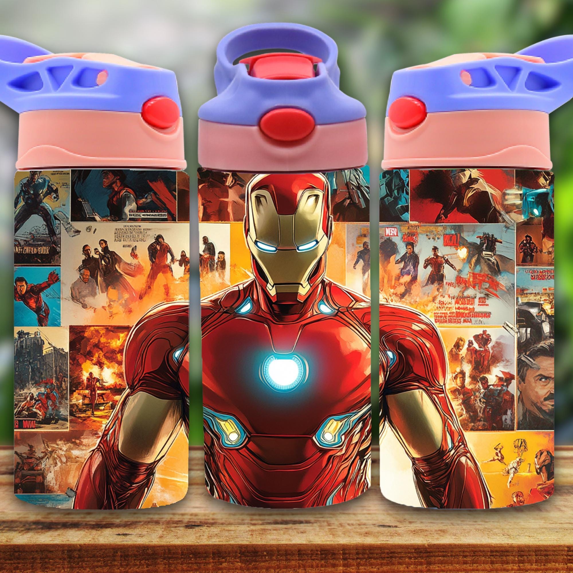 FULL WRAP TUMBLERS 【アイアンマン】 Ironman Tumbler Wrap - Etsy