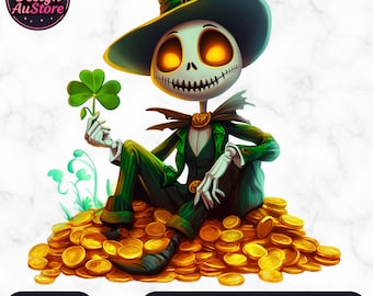 Leprechaun en dessin animé de la Saint-Patrick PNG : conception par sublimation