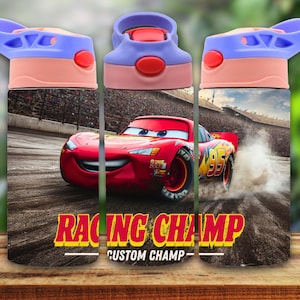 Custom 12oz Cars Kids Sippy Cup Wrap, Race 12oz Cars Flip Top Tumbler Wrap, Kids Tumbler Template, Digital Download