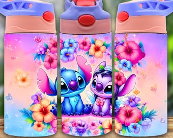 Butelka na napoje dla dzieci 12 uncji, sublimacja, cyfrowy plik PNG, opakowanie na kubek dla dzieci