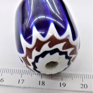 Antique Chevron Venetian Trade Bead   XXL Show Bead