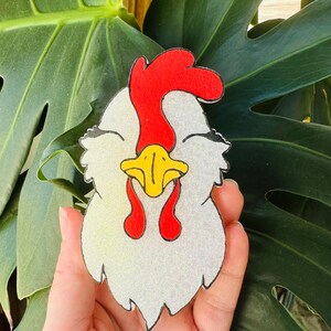 Chicken Car Freshie, Girly, Car Air Freshener, Animal Freshie, Made to Order, Women&#39;s Men&#39;s Gifts, Chicken Lover