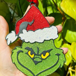 Green Guy Freshie, Christmas Freshie, Car Air Freshener, Made to Order, Bad Guy Freshie, Freshy, Small Space Freshener
