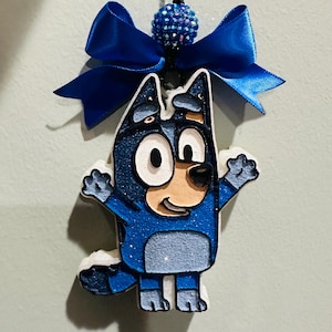 Blue Heeler Dog Freshie, Dog Freshie, Car Air Freshener, Made to Order, Blue Freshie, Cartoon, Blue Heeler