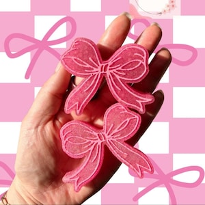 Bow Vent Clip 2er Set, Auto Freshie Set (2), Autodüfte, Lufterfrischer, Bow Freshie, Coquette Bow Vent Clip, Bow Freshy, Geschenke für Frauen